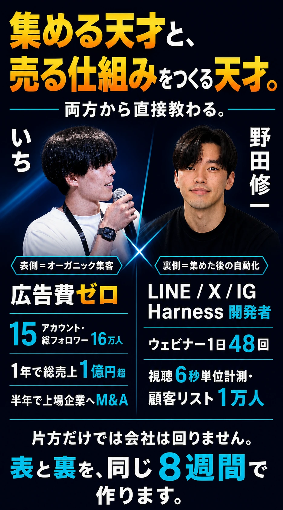 いちと野田修一から学ぶ理由